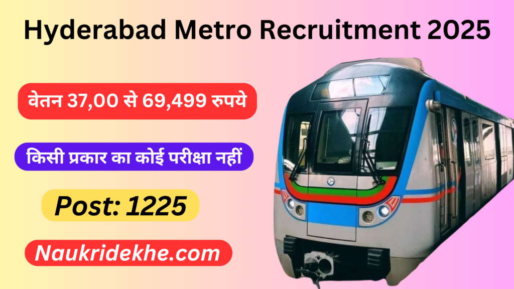Hyderabad Metro Recruitment 2025
