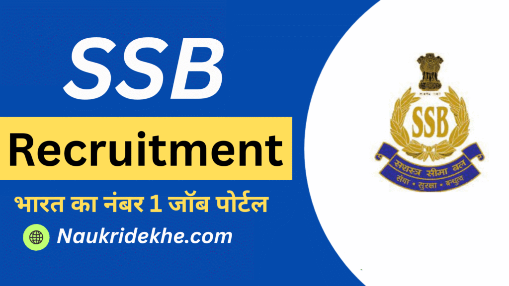 SSB Recruitment 2025