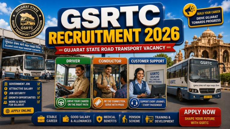 GSRTC Recruitment 2026