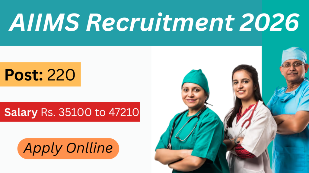 AIIMS Recruitment 2026
