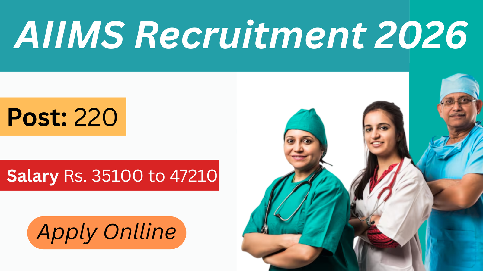AIIMS Recruitment 2026