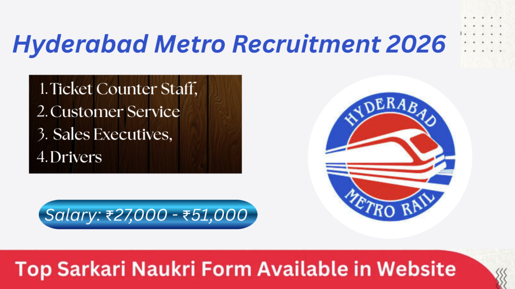 Hyderabad Metro Recruitment 2026