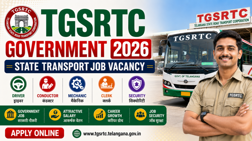 TGSRTC Recruitment 2026