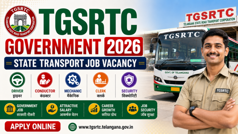 TGSRTC Recruitment 2026