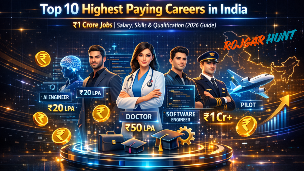 Top Highest Salary Jobs in India