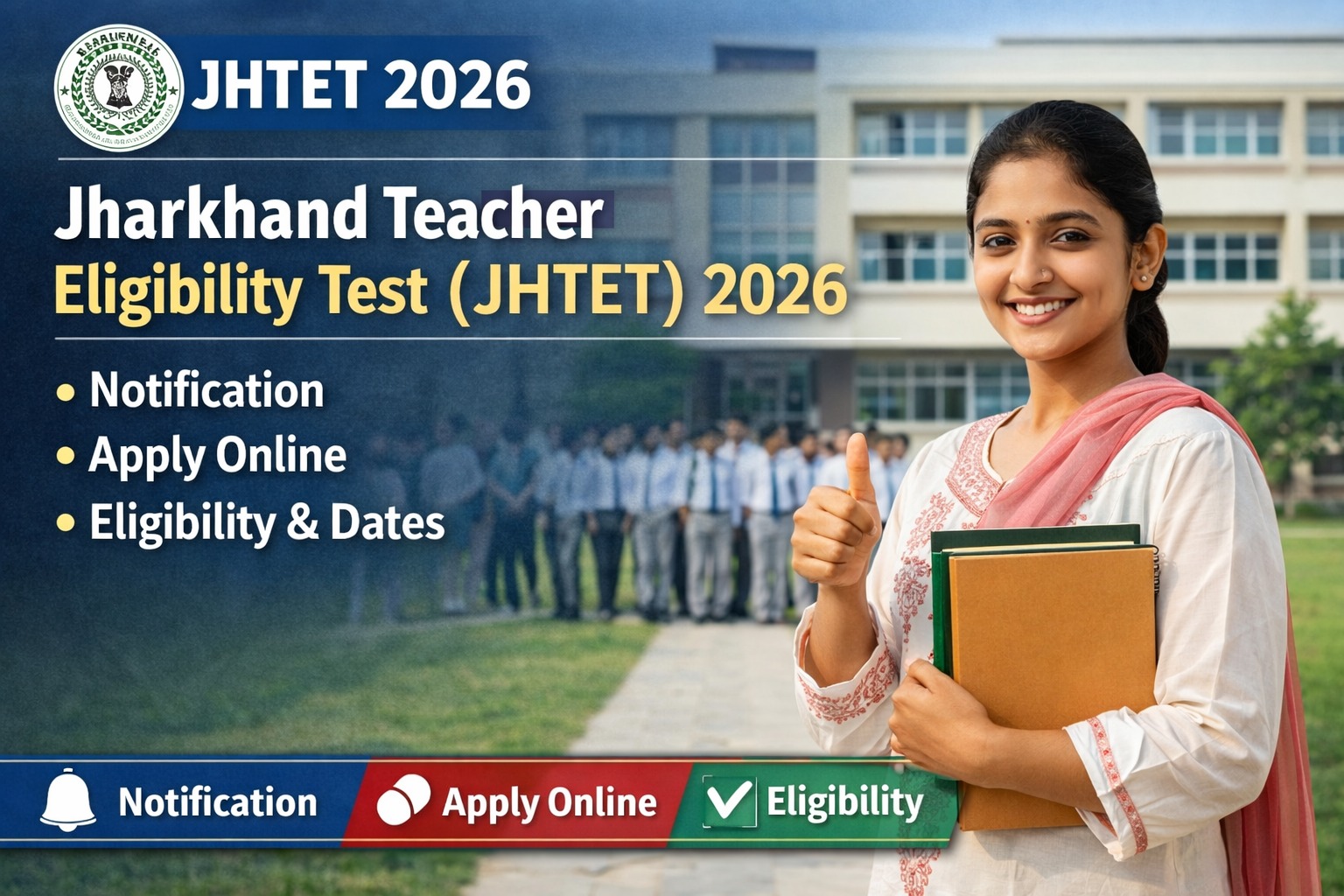 JHTET Recruitment 2026 Jharkhand Teacher Job Vacancy Alert