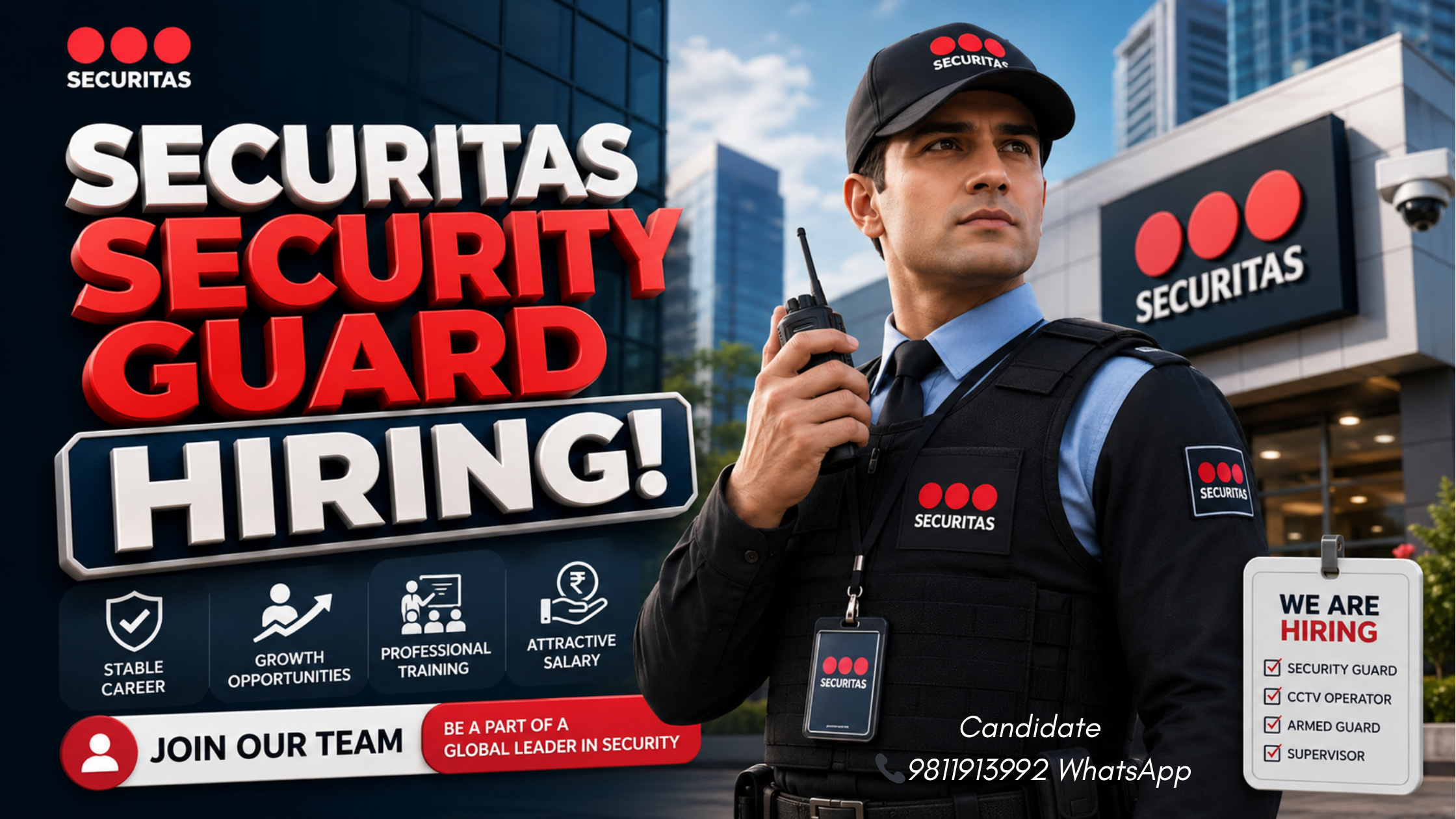 Securitas Security Guard Jobs Udyog Vihar