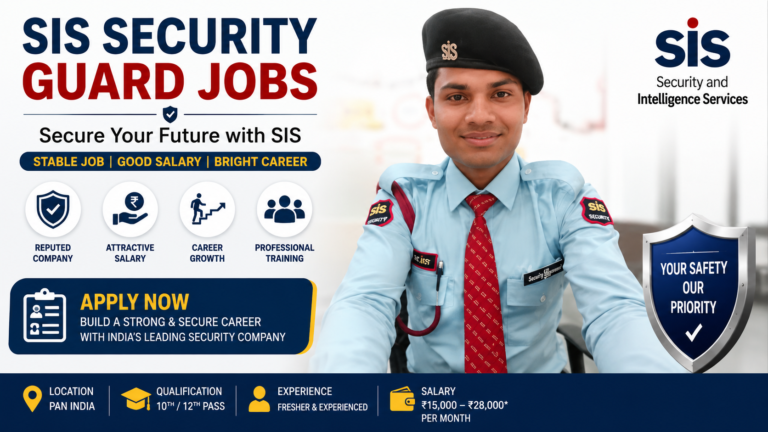 SIS Security Jobs Gurgaon